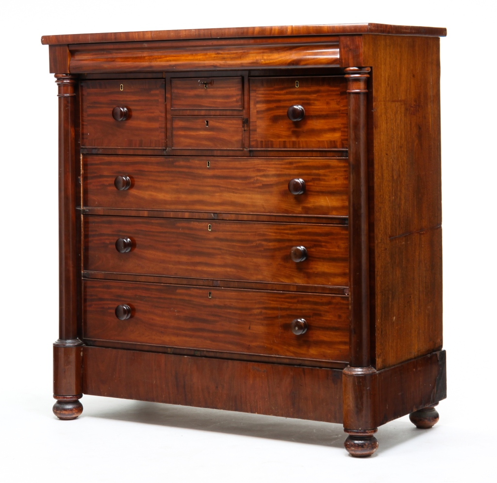 ENGLISH REGENCY CHEST Mid 19th 2c3025