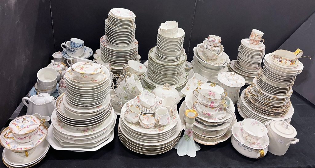 COLLECTION OF FRENCH HAVILAND CHINA.