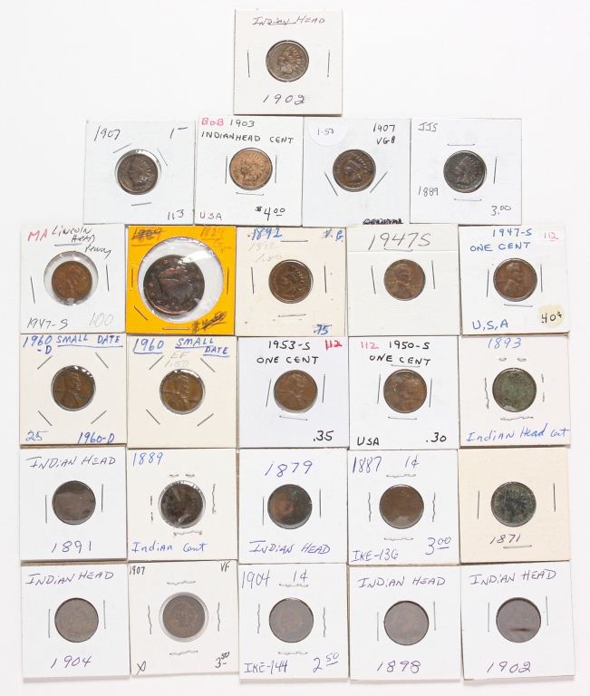 TWENTY FIVE AMERICAN CENTS INCLUDING 2c30d4