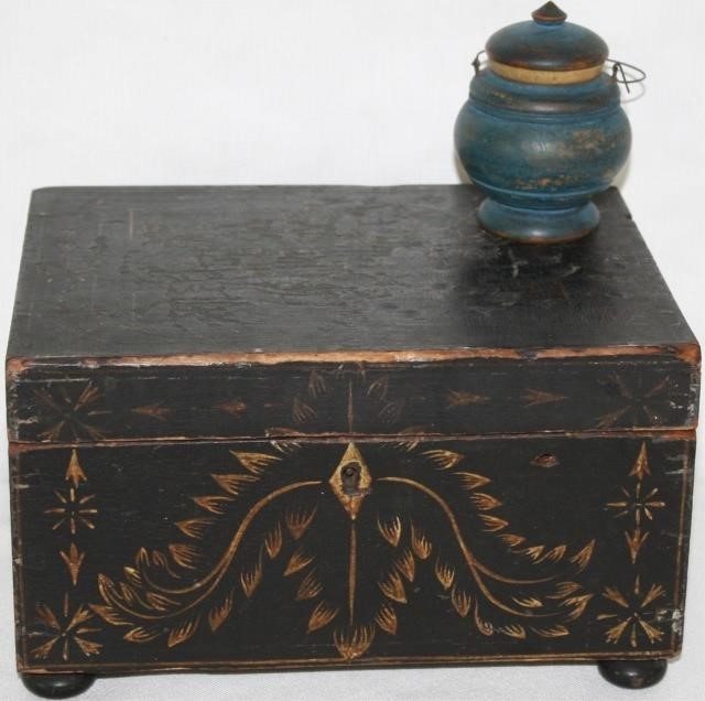 LATE 18TH CENTURY AMERICAN PAINTED 2c19ab