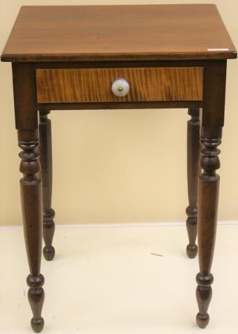 EARLY 19TH CENTURY ONE DRAWER STAND,