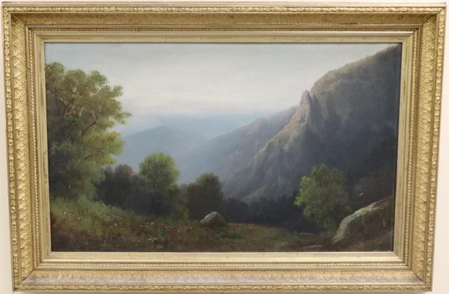 LATE 19TH CENTURY OIL ON CANVAS 2c1a10