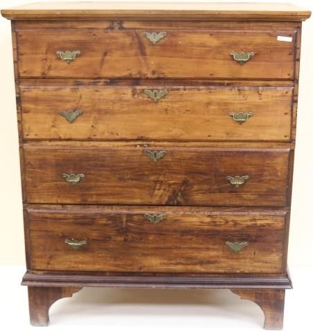 EARLY 18TH CENTURY 2 DRAWER QUEEN