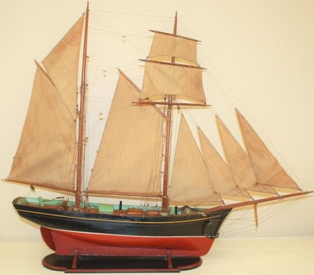 LATE 19TH CENTURY SHIP MODEL, FULLY