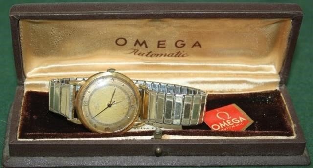 OMEGA AUTOMATIC 18KT YELLOW GOLD  2c1a36