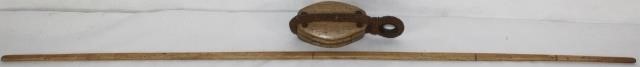 TWO 19TH CENTURY WHALEBONE ITEMS  2c1a63