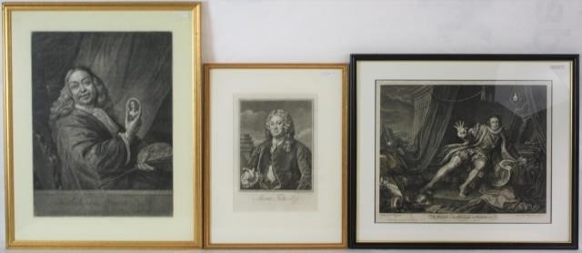 LOT OF 2 18TH CENTURY PRINTS, AND