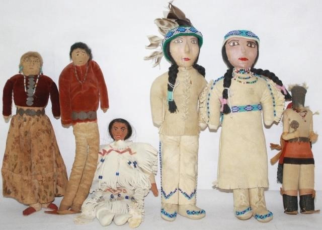 COLLECTION OF 7 NATIVE AMERICAN