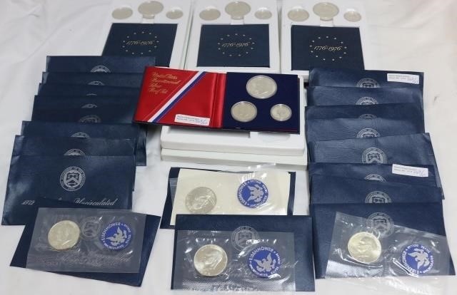 LOT OF 23 PROOF UNCIRCULATED COIN