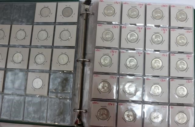 COIN COLLECTION IN BINDER 13 25 2c1b21