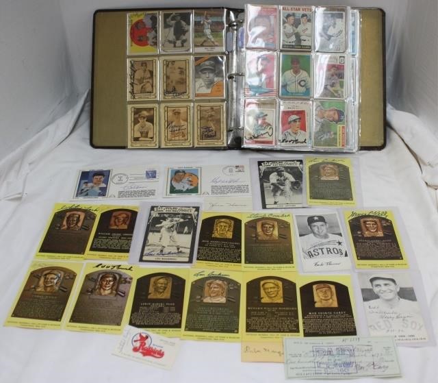 LOT OF BASEBALL MEMORABILIA. TO