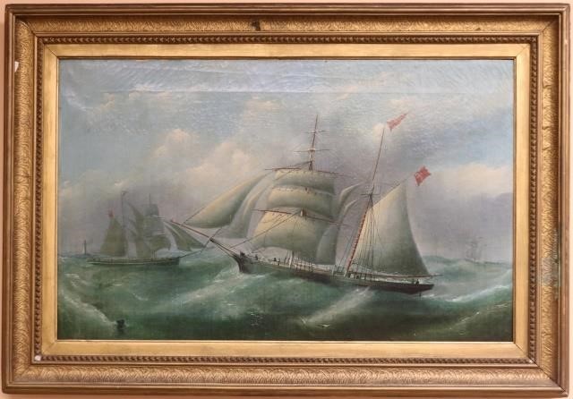 GEORGE NELSON UK OIL PAINTING 2c1bf0