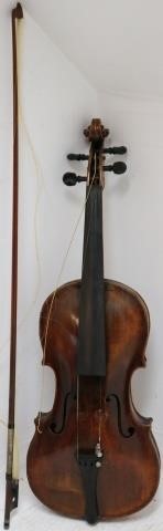 18TH OR 19TH CENTURY VIOLIN WITH 2c1c19