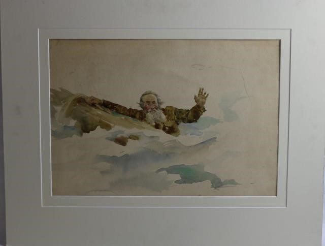 WATERCOLOR LATE 19TH EARLY 20TH 2c1cdb