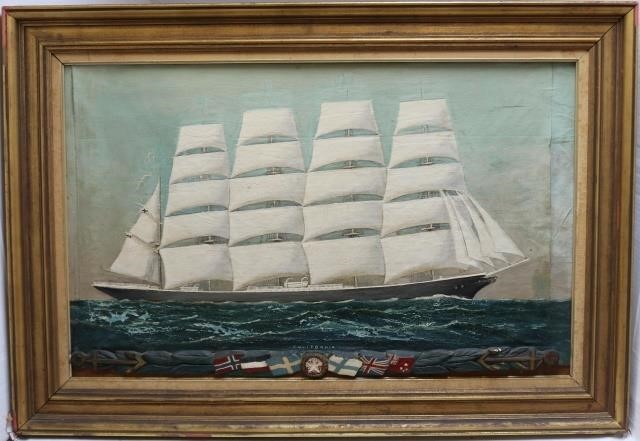 19TH CENTURY OIL PAINTING ON CANVAS 2c1d4c