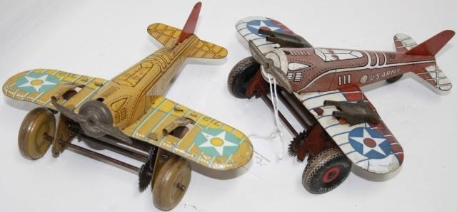 LOT OF 2 MARX TIN LITHOGRAPH TOY