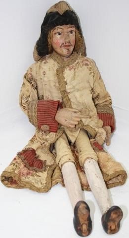 19TH CENTURY MARIONETTE OF AN 18TH 2c1df7