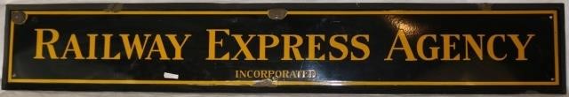 RAILWAY EXPRESS AGENCY INC. PORCELAIN