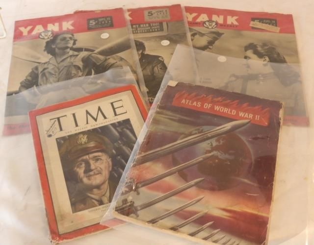 WORLD WAR PAPER LOT ALL WWII  2c1ec3