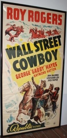 ROY ROGERS “WALL STREET COWBOY POSTER,