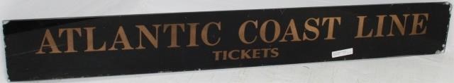 RAILROAD ADVERTISING SIGN “ATLANTIC