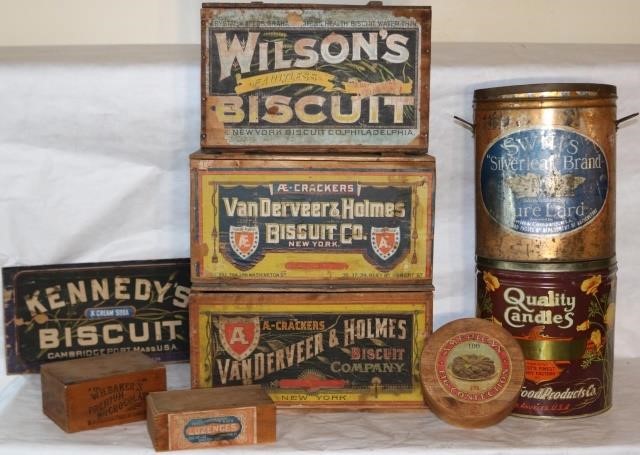 LOT OF 9 EARLY 20TH CENTURY ADVERTISING