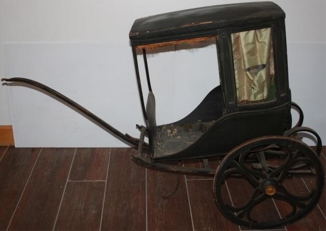 MID 19TH CENTURY DOLL S CARRIAGE  2c1f47