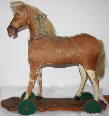 19TH CENTURY HORSE PULL TOY SHOWS 2c1f48