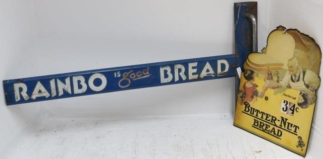 2 PIECE BREAD LOT TO INCLUDE EMBOSSED 2c1f5b