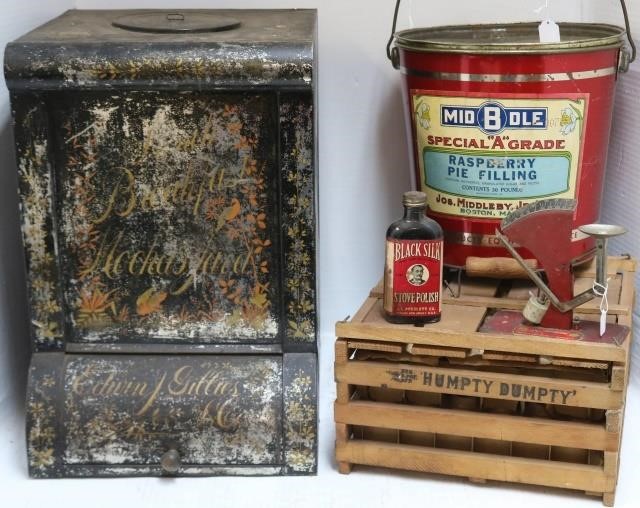 5-PIECE LOT, TO INCLUDE: LATE 19TH CENTURY