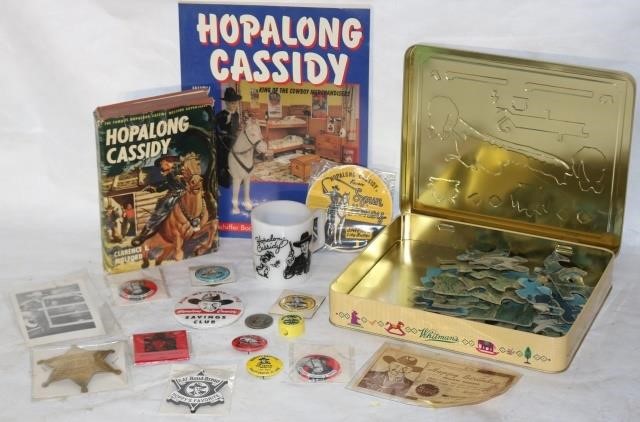 19 PIECE HOP ALONG CASSIDY LOT  2c1f89