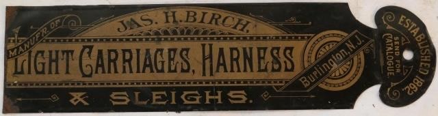 LATE 19TH CENTURY TIN LITHOGRAPH