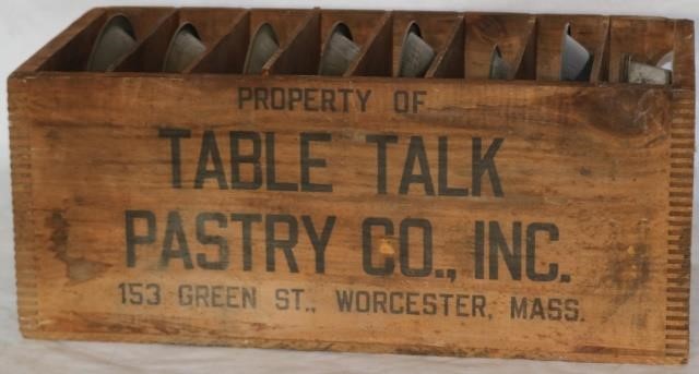 TABLE TALK PASTRY CO INC WOODEN 2c1f97