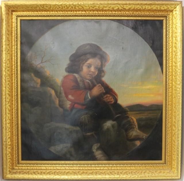 LATE 19TH CENTURY OIL ON CANVAS  2c20cc