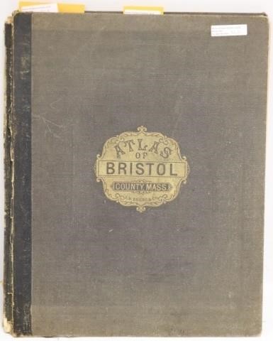 1871 ATLAS OF BRISTOL COUNTY MA  2c2140