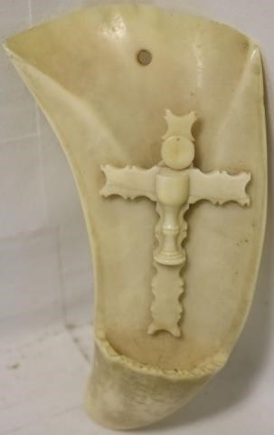 19TH C CARVED SCRIMSHAW WHALE TOOTH 2c21a2