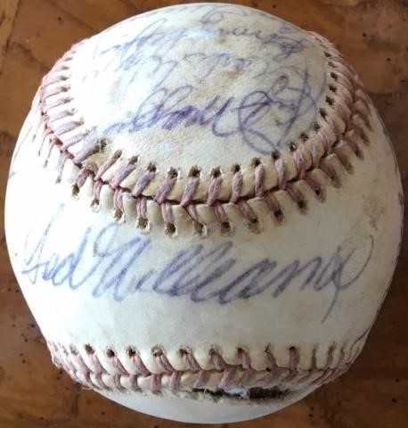 GAME USED AUTOGRAPHED AMERICAN