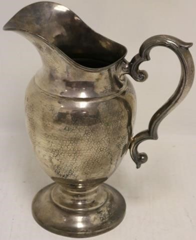 STERLING SILVER HANDLED PITCHER
