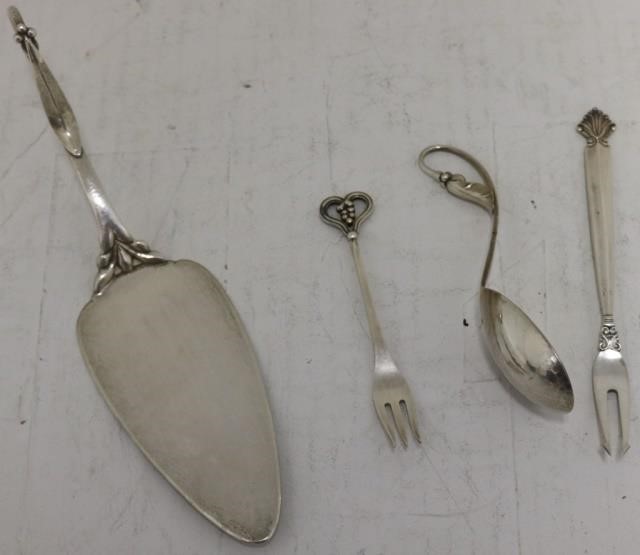 4 PIECE STERLING SILVER LOT TO