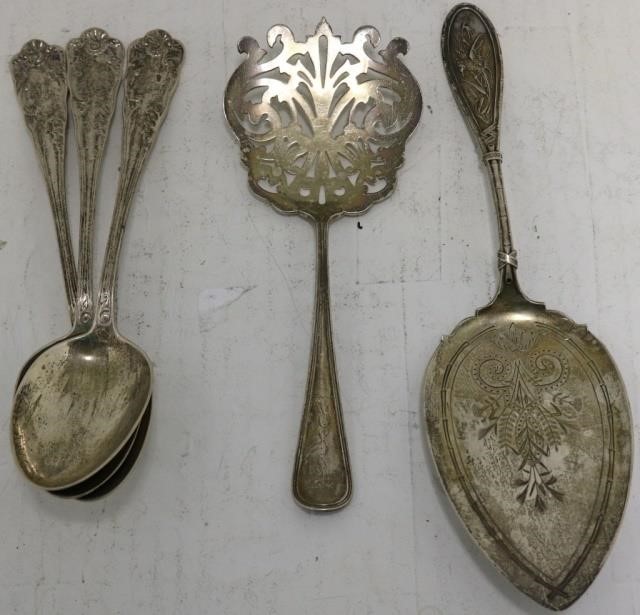 5 STERLING SILVER SERVING PIECES