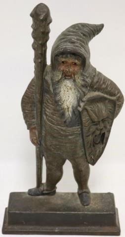 GNOME WARRIOR DOORSTOP CA 1910  2c22fc