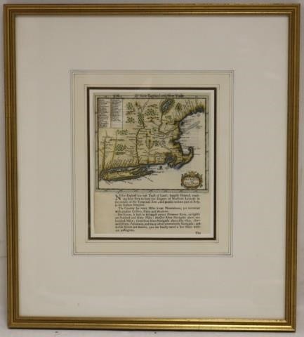 MAP OF NEW ENGLAND AND NEW YORK