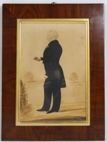 EARLY 19TH C WATERCOLOR PORTRAIT 2c2341