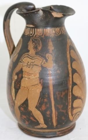 ANCIENT ETRUSCAN PITCHER, POSSIBLY