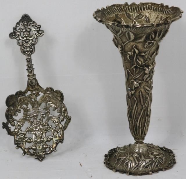 TWO PIECES OF ORNATE LATE 19TH 2c238c