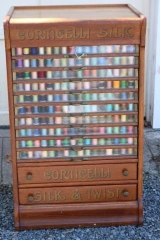 LATE 19TH C AMERICAN OAK 12 DRAWER