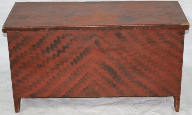 EARLY 19TH C AMERICAN PINE PAINTED 2c2441