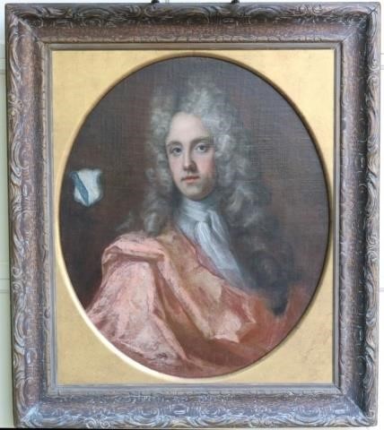 18TH C ENGLISH OIL PAINTING OF 2c24ea