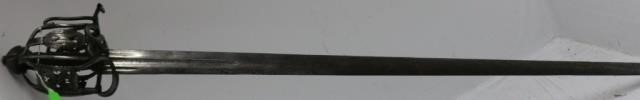 EARLY 18TH C SCOTTISH BASKET HILTED