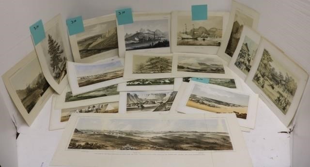 49 MID 19TH C ENGRAVINGS AND LITHOGRAPHS 2c2658